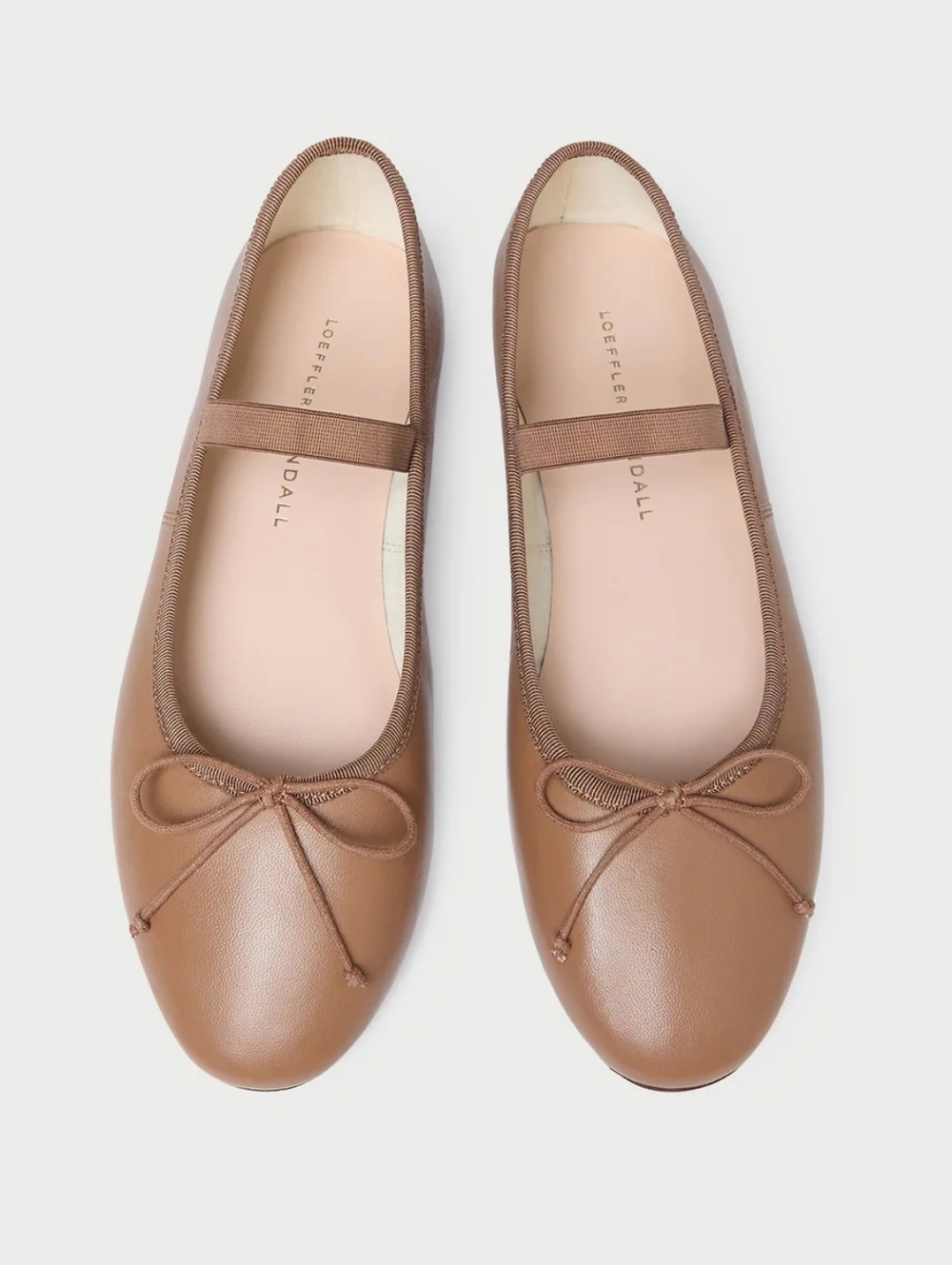 Leonie Safari Leather Ballet Flat